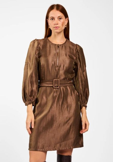 Aaiko Semira Shine Vis 545 Jurk 191121 Pinecone