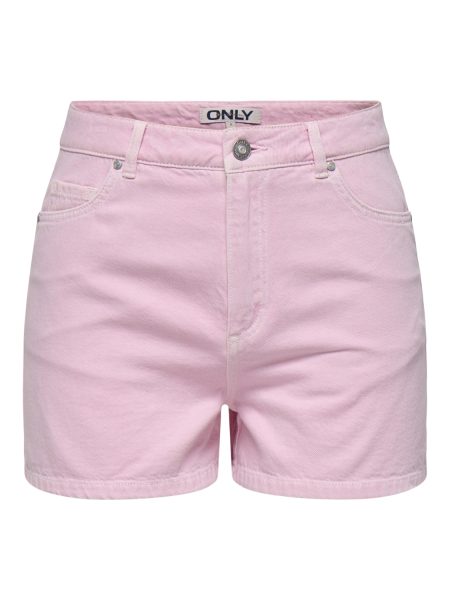 Only Onljagger-silla Hw Mom Shorts Pnt Korte Broeken Roseate Spoonbill
