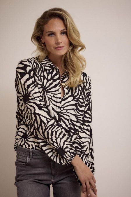 Tramontana Blouse Wildflower C04-17-301 Blouse 009998 Printblacks