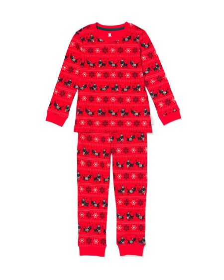 HEMA HEMA Takkie En Siepie Kinderpyjama Rood (rood)