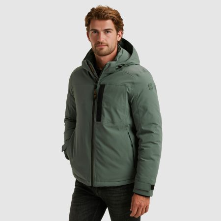 Pme Legend Pja2508111 Semi Long Jacket Crewcat Ripper Winterjassen 6024 Balsam Green