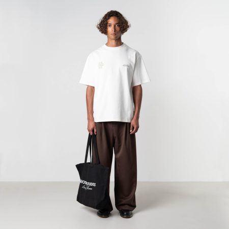 Quotrell Insignia Tee Th42542 Print T-shirts 2886 Ecru/taupe