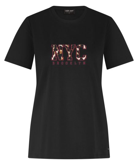 Lady Day Brai L21.505.2854 T-shirt Korte Mouw Black