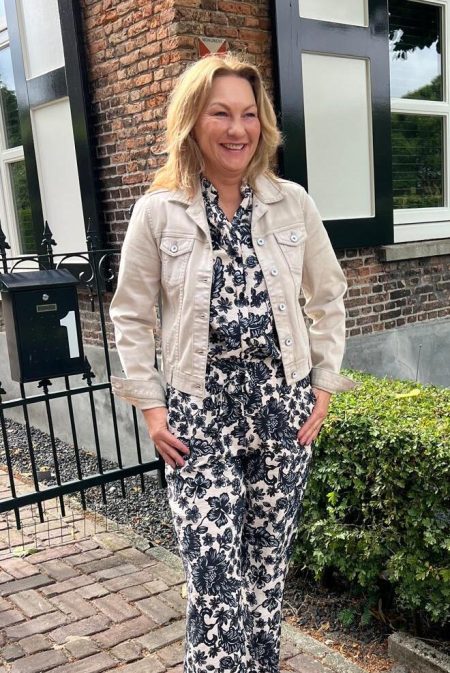 Elvira Casuals Jacket Tamar E2 25-071 Jackets 44 Sand