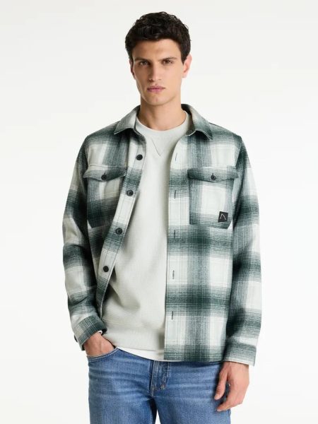 Chasin Stryke Bolt Overshirt E53 - Dk.green