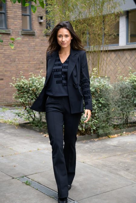 Zip73 Blazer Sleeve Never Ending W25/308/01/005 Blazers 005 Black Velvet