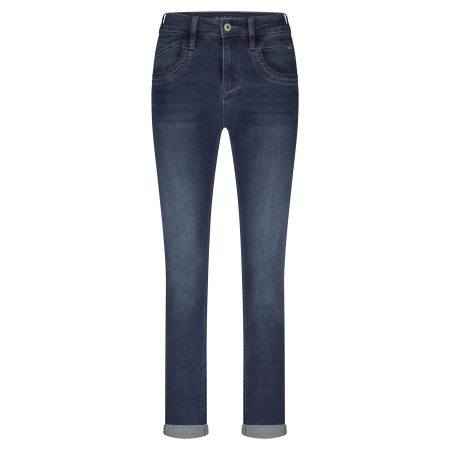 Red Button Kate Embroidery Srb4652 Skinny Fit Dark Stone Used