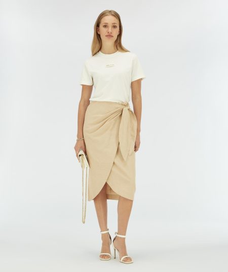 Josh V Dorie Jv-2506-0001 T-shirt Korte Mouw 033 Off White