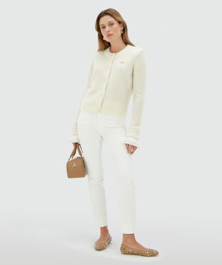 Josh V Bebe Jv-2509-0204 Vest 445 Light Ecru Melange