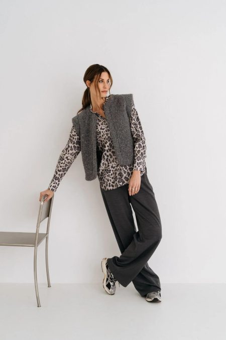 Maicazz Galya Wi25.20.003 Blouse Leopard