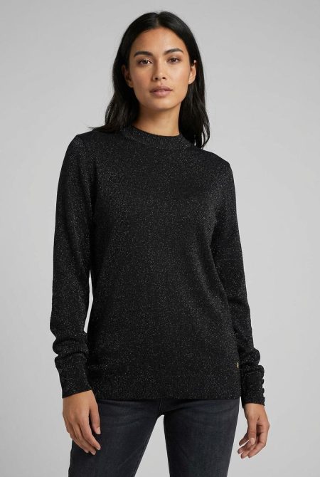 Maicazz Road Wi25.70.212 T-shirt Lange Mouw Black Lurex