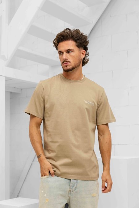 24 Uomo Basic T-Shirt Heren Groen - Maat S - Kleur: Groen | Soccerfanshop