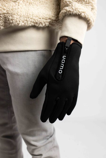 24 Uomo Handschoenen Heren Zwart - Maat M/L - Kleur: Zwart | Soccerfanshop