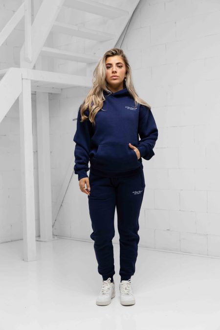 24 Uomo Universale 2.0 Trainingspak Dames Navy - Maat XS - Kleur: Blauw | Soccerfanshop