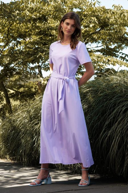Studio Anneloes Sigrid Ssl Dress 13145 Zomerjurkjes 4800 Light Lila