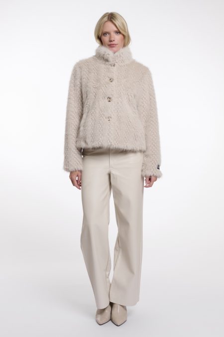 Rino & Pelle Single Breasted Jacket Vie.7032514 Jackets 10989 Birch Dessin