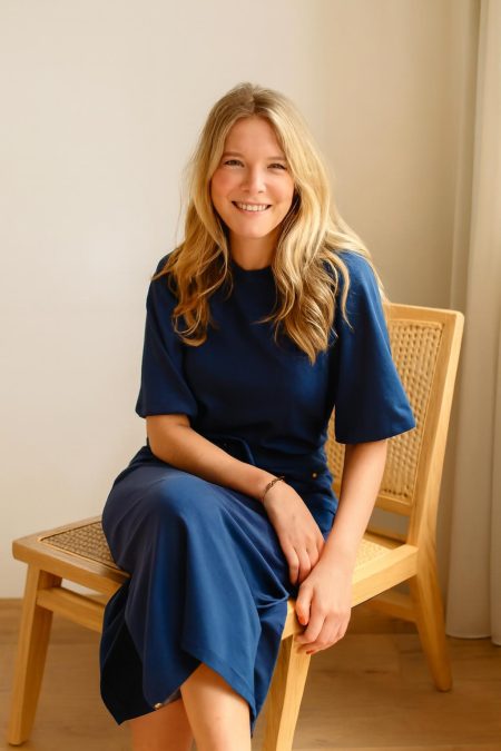 Elvira Casuals Skirt Izzy E4 25-010 100 Navy