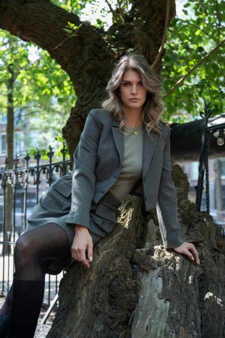 Elvira Casuals Blazer Claire E4 25-018 Blazers 140 Green Stripe