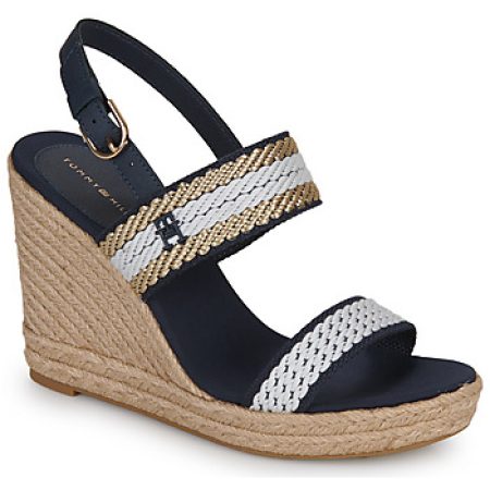 Sandalen Tommy Hilfiger GOLDEN WEBBING WEDGE"