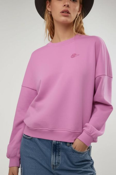 Only Onlstina L/s Lovely O-neck Box Swt Sweater Sachet Pink