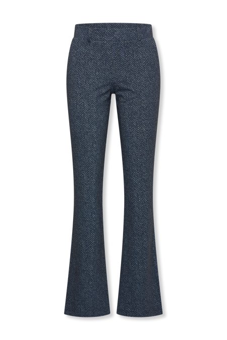 Helena Hart Flair Lano Tweed 7607twe Flared Marine