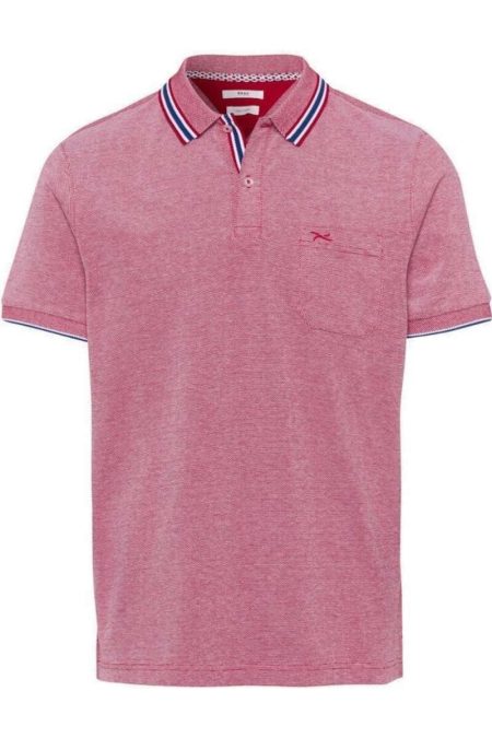 Brax Polo shirt Korte mouw rood