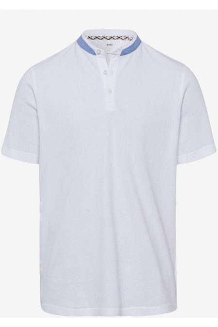Brax Polo shirt Korte mouw wit