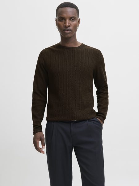 Jack & Jones Jjecooper Knit Crew Neck Noos Trui Delicioso