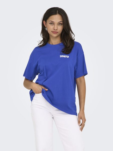 Only Onlvivvi Life S/s Lovely Top Jrs T-shirts Surf The Web Tokyo