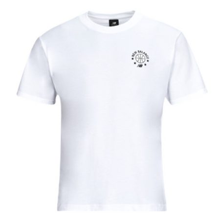 T-shirt Korte Mouw New Balance MT33582-WT"