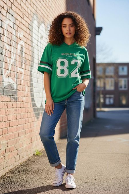 Cars Jeans Torrie Oversized 98282 T-shirt Korte Mouw 55 Green