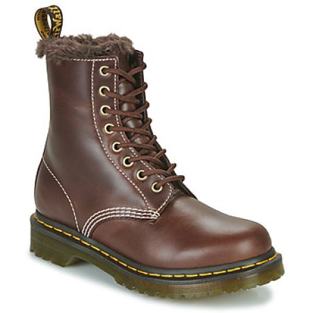 Laarzen Dr. Martens 1460 SERENA DARK BROWN CLASSIC PULL UP"