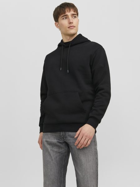 Jack & Jones Jjebradley Sweat Hood Noos Hoodies Black