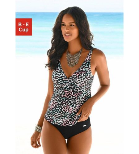 Venice Beach Beugeltankini met gedessineerde print