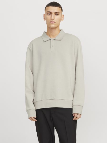Jack & Jones Jjebradley Sweat Polo Noos Sweater Moonbeam