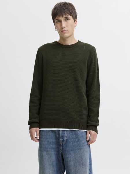 Jack & Jones Jjeglobe Knit Crew Neck Noos Trui Duffle Bag