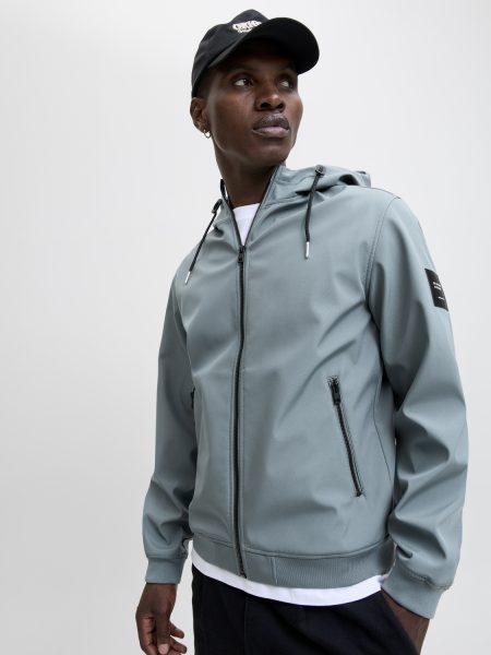 Jack & Jones Jjebasic Softshell Hood Noos 12236300 Softshell Jas Stormy Weather