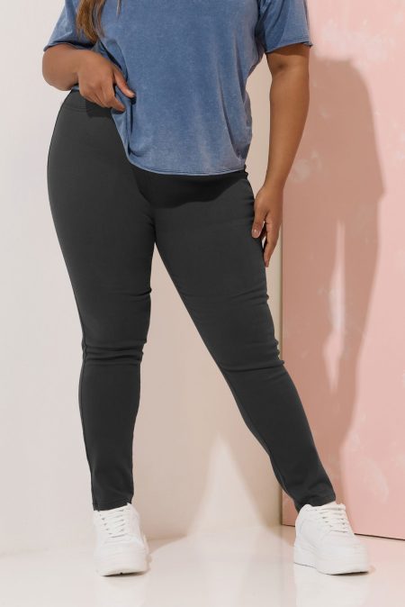 Yours Grace Jegging Met Stretch In Donkergrijs