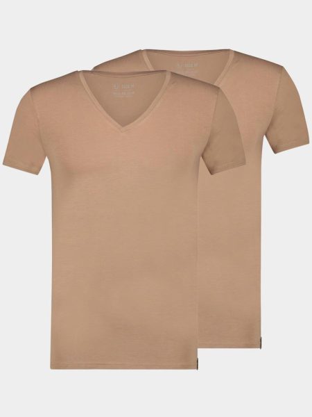 RJ Bodywear T-shirt Beige Madrid 37-063/254