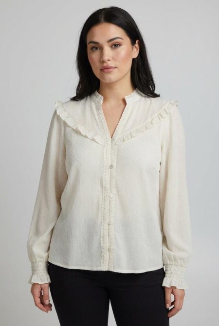 Elvira Casuals Blouse Jolene E5 25-038 Blouse 796 Ecru