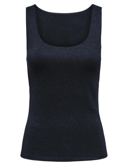 Only Onllone Party S/l Two Way Top Jrs Tops En Singlets 5085374 Night Sky Tone Lurex