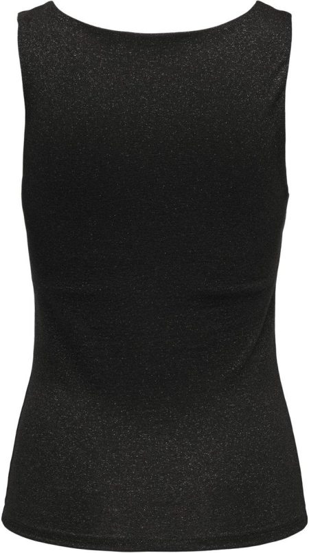 Only Onllone Party S/l Two Way Top Jrs Tops En Singlets 5085375 Chocolate Torte Tone Lurex