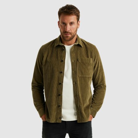Pme Legend The Cooper Dobby Cord/casual 2 Psi2510206 Overhemd 6389 Dusky Green