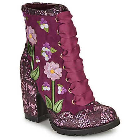 Enkellaarzen Irregular Choice VIBRANT VIOLET"