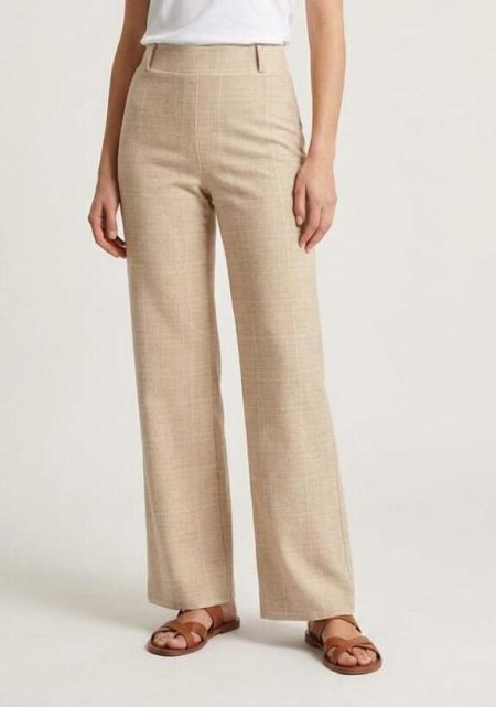 Helena Hart Broek Soul Ruit Lurex 7621 Broek Sand