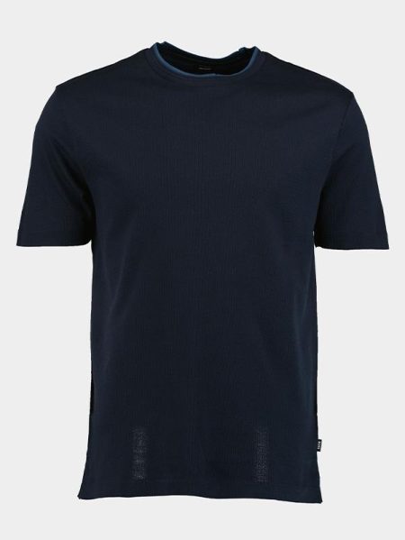 BOSS Black T-shirt korte mouw Blauw H-Thompson 59 10266434 01 50524998/405