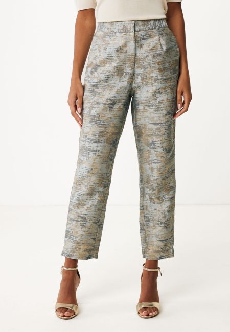 Broek Jacquard Taupe