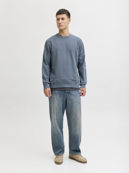 Jack & Jones Jjedover Classic Sweat Crew Neck Sn Sweater Blue Mirage