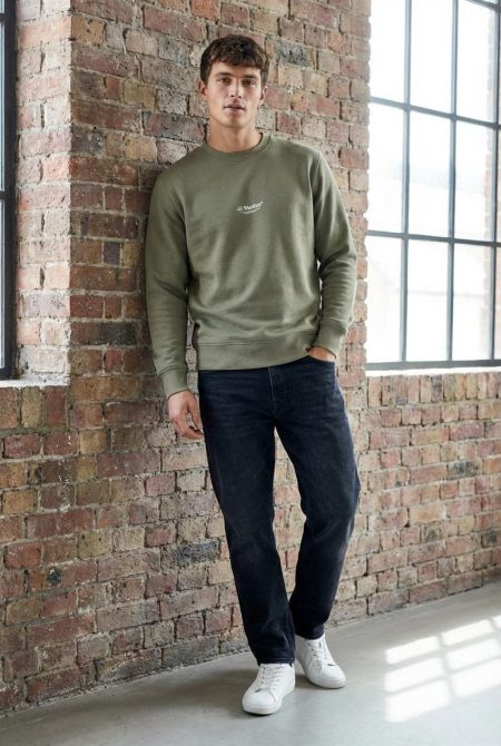 Jack & Jones Jjesoho Sweat Crew Neck Noos Sweater Vetiver