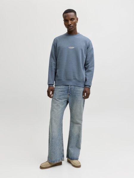 Jack & Jones Jjesoho Sweat Crew Neck Noos Sweater Blue Mirage